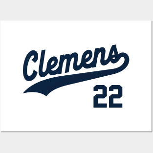 Clemens 22, New York Baseball Posters and Art